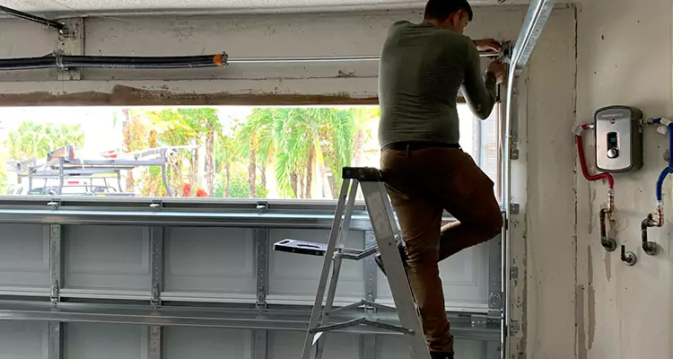 Garage Door Tension Spring Replacement in Weston, FL
