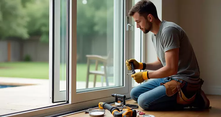 Sliding Glass Door Panel Repair in Weston, FL