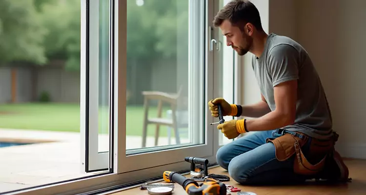 Squeaky Sliding Patio Doors in Weston, FL