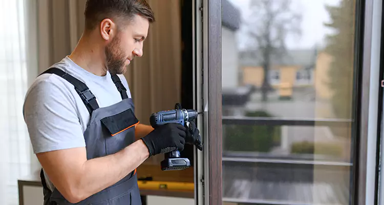 Sliding Screen Door Handle Repair in Weston, FL