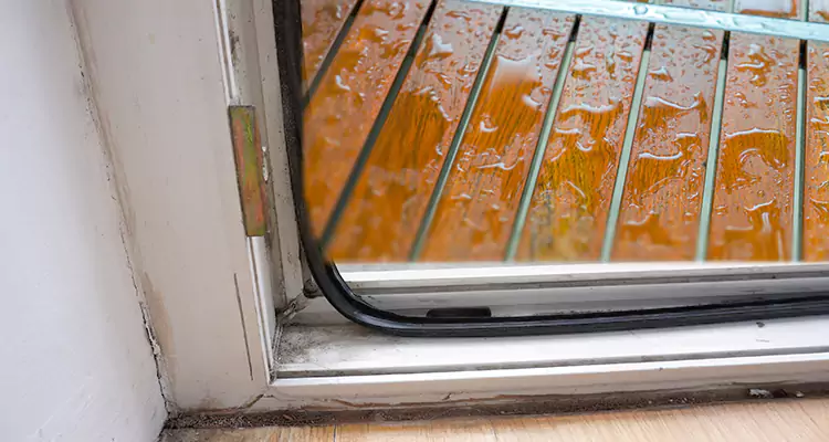Water Leaking Wooden Patio Doors Repair in Weston, FL