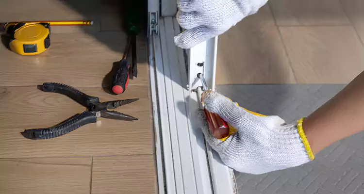 Closet Sliding Door Track Repair in Weston, FL
