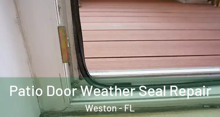  Patio Door Weather Seal Repair Weston - FL