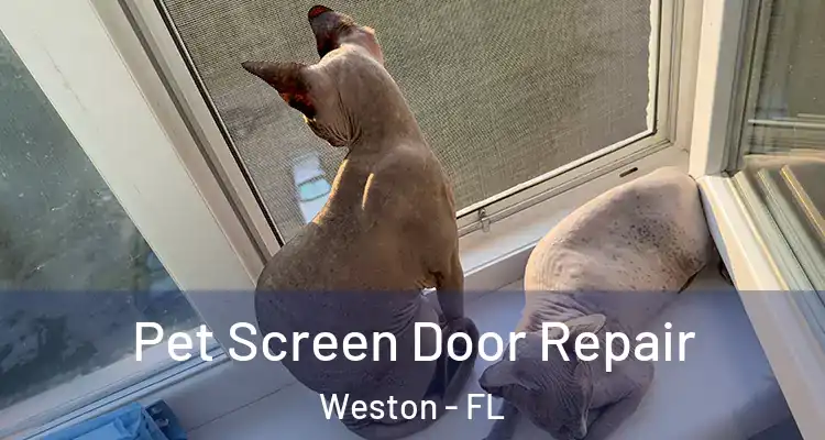  Pet Screen Door Repair Weston - FL